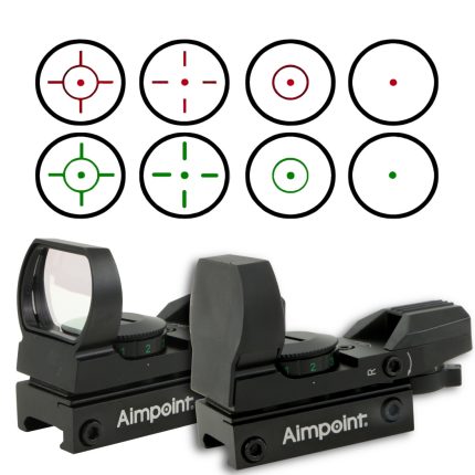 RD400 Red Dot Scope Sight - Black