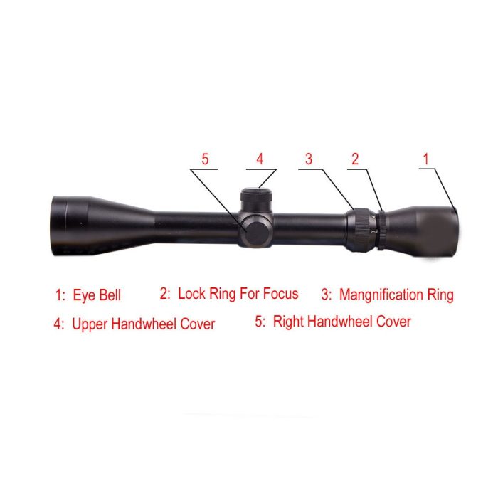 Bushnell Tactical Rifle Sniper Scope 3-9x40