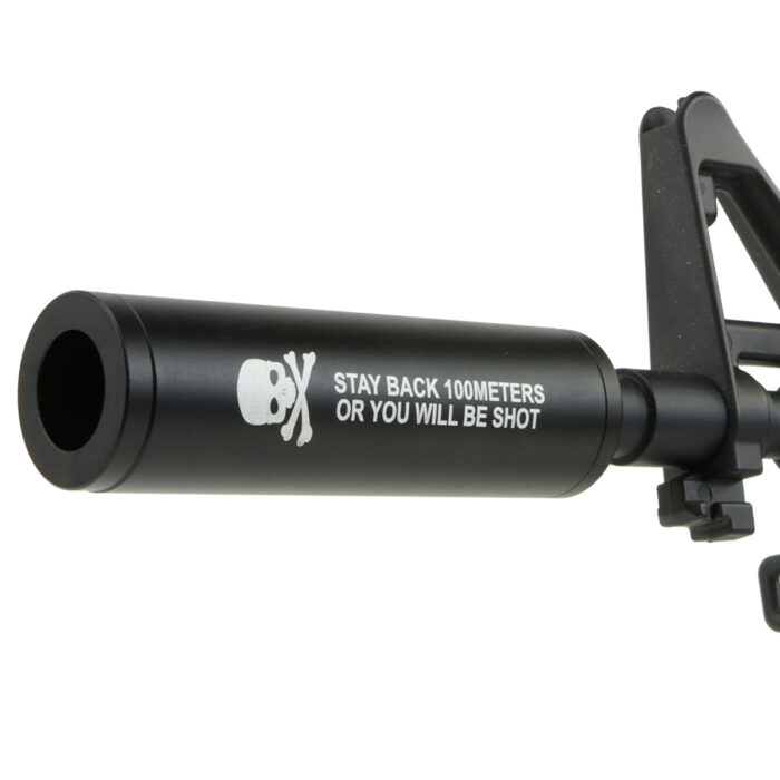 Skeleton Scout Suppressor 14mm Reverse thread