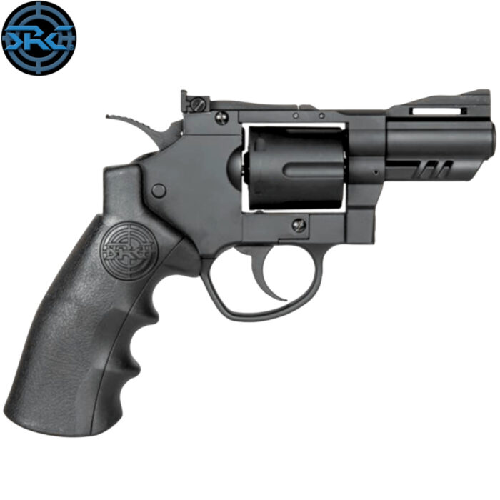 SRC Titan 2.5 Inch Revolver Gel Blaster - Black Version