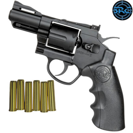 SRC Titan 2.5 Inch Revolver Gel Blaster - Black Version