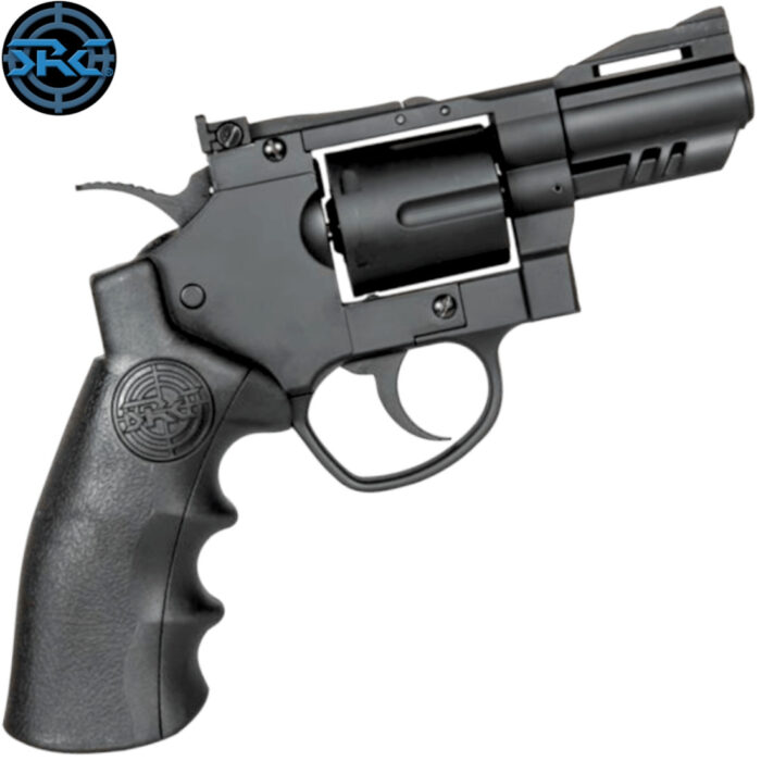 SRC Titan 2.5 Inch Revolver Gel Blaster - Black Version
