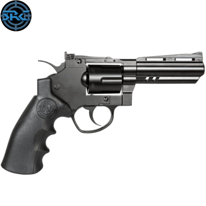 SRC Titan 4 Inch Revolver Gel Blaster - Black Version