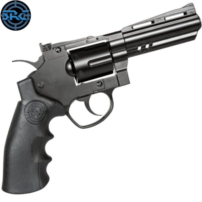 SRC Titan 4 Inch Revolver Gel Blaster - Black Version