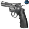 SRC Titan 4 Inch Revolver Gel Blaster Platinum Version - Chrome