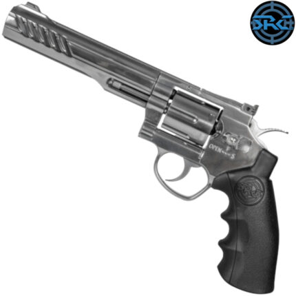 SRC Titan 6 Inch Revolver Gel Blaster Platinum Version - Chrome