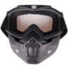 Tactical Mask Protective Face Mask - Clear