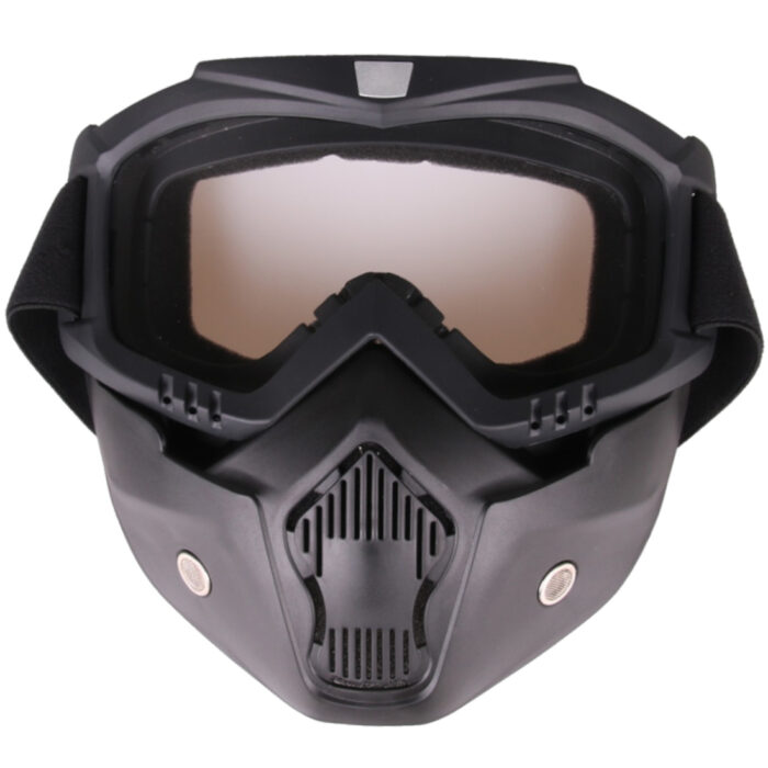 Tactical Mask Protective Face Mask - Clear