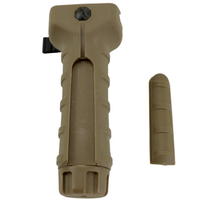 TD Tan Quick-Detach Long Shrapnel Foregrip