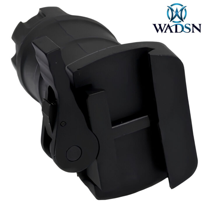 TGD Black QD Short Stubby Shrapnel Vertical Grip by WADSN