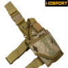 Tornado Drop Leg Gun Pistol Holster CP Camo