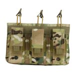 WST MOLLE Triple Stacker M4 Mag Pouch-cp