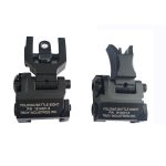 Troy Metal Iron V-Shape Front and Rear Folding Sights