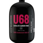 GladiatAir Ultra-Lite Carbon Fibre Air Tank U68 + GladiatAir Regulator