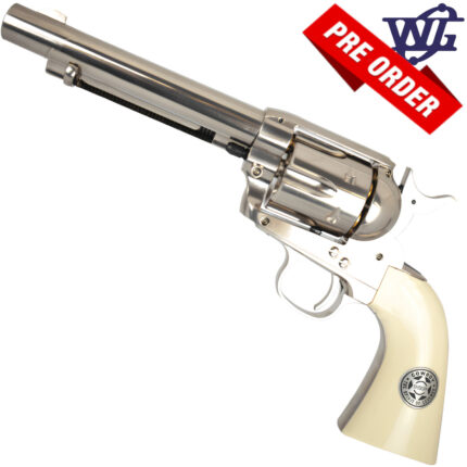 Umarex Silver Colt SAA Peacemaker .45 Revolver GEL BLASTER - by Wingun