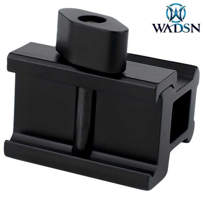 WADSN QD Height Rail (3 Slot) Picatinny Riser - Black