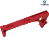 WADSN Red Metal Curved Foregrip for M-LOK System Handguard - Image 3