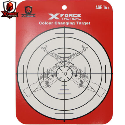 X-Force Large Discolouration Target Card for Gel Blasters