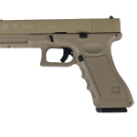 KELe G17 Manual Springer Gel Blaster - Tan