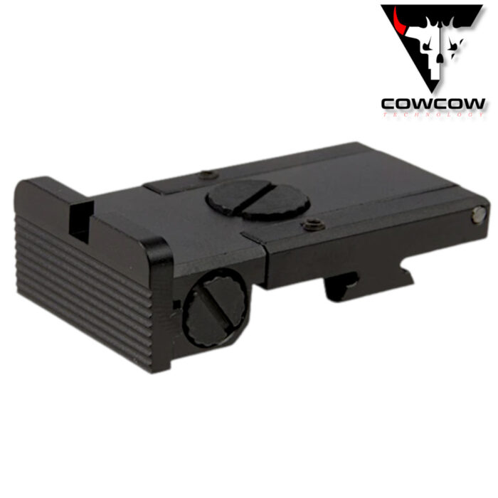 CowCow Aluminum Rear Sight for TM Hi-CAPA