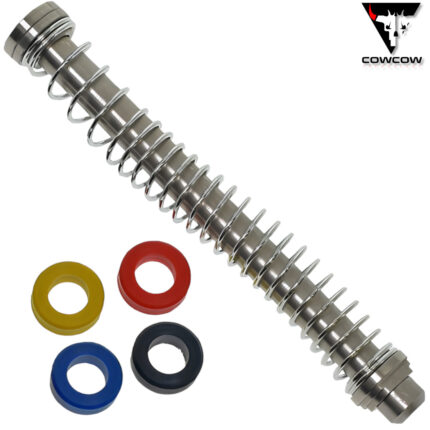 CowCow Silver SS Guide Rod Set for TM spec G-Series Gel Blaster Pistols