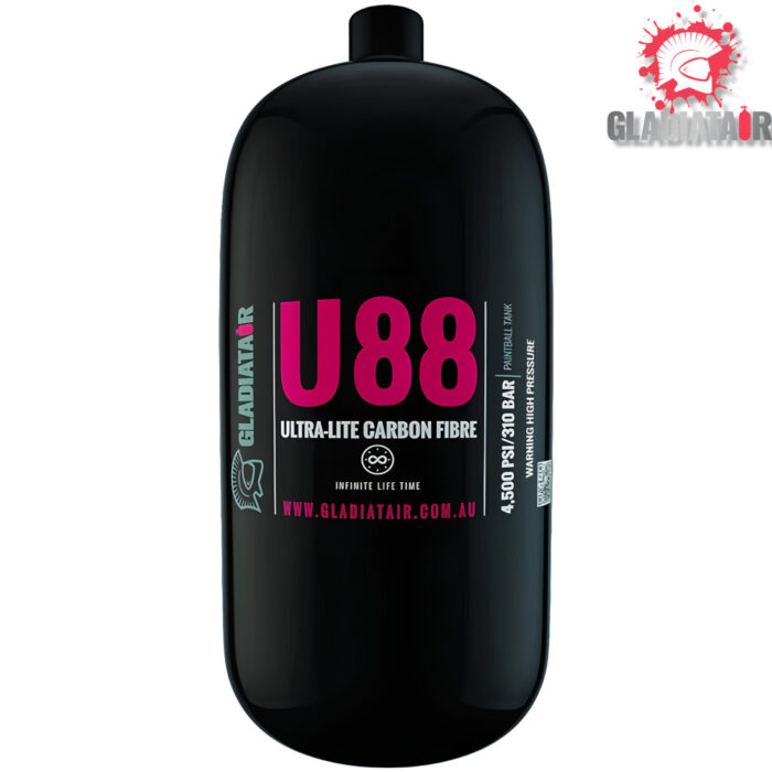 GladiatAir U88 Carbon Fibre Air Tank with GladiatAir Regulator