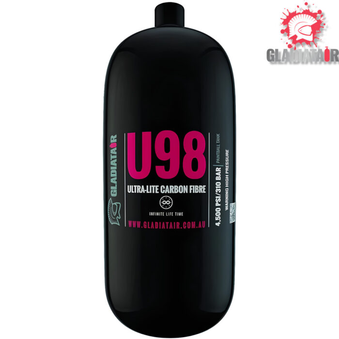 GladiatAir U98 Carbon Fibre Air Tank with GladiatAir Regulator