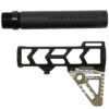 KAK Gold Digger Metal Stock with Buffer Tube for M4 Gel Blaster - B/Tan