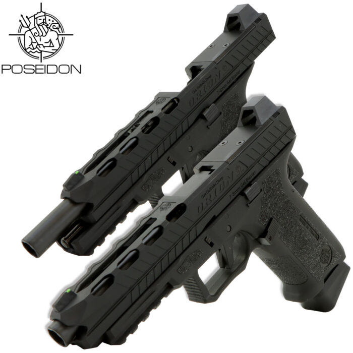 Poseidon Orion-III Performance Gel Blaster GBB Pistol - Black