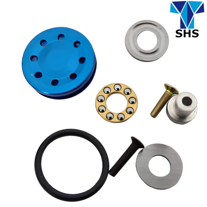 SHS 8 Hole Double O-Ring Metal Piston Head