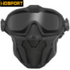 Wosport tactical anti-fog MASK - Black