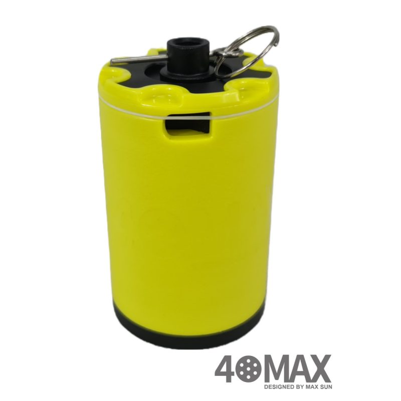 Green Gas Powered Twister Grenade by 40 Max | X-Force Tactical