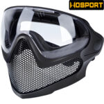 Pilot Mask (Steel mesh version) - Black