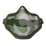 Half Face - Full steel mask Woodland Camo