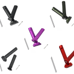 DAB 556 CNC cut Anodised Body Pin set