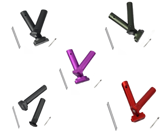 DAB 556 CNC cut Anodised Body Pin set