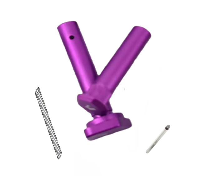 DAB 556 CNC cut Anodised Body Pin set Purple