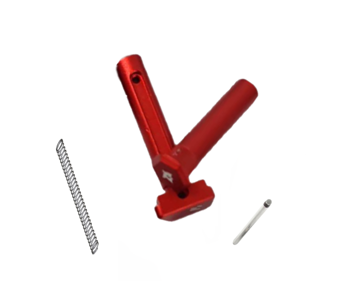 DAB 556 CNC cut Anodised Body Pin set Red