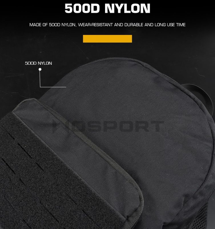 Foldable shrink backpack Black XForce Tactical