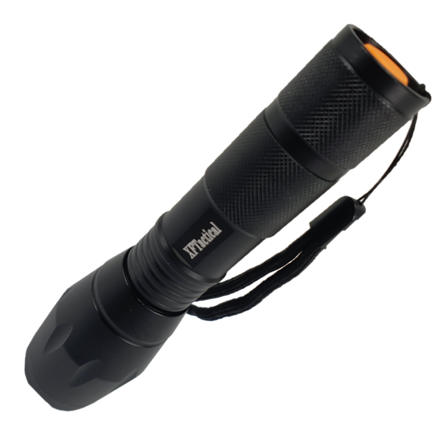 XFTactical 1000 Lumen T6 Focusable LED Torch XForce Tactical
