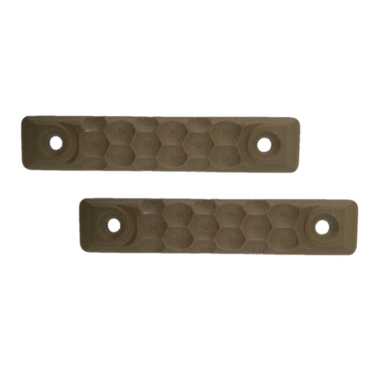 RailScales Tan HTP Textured MLock Hand Guard Plate XForce