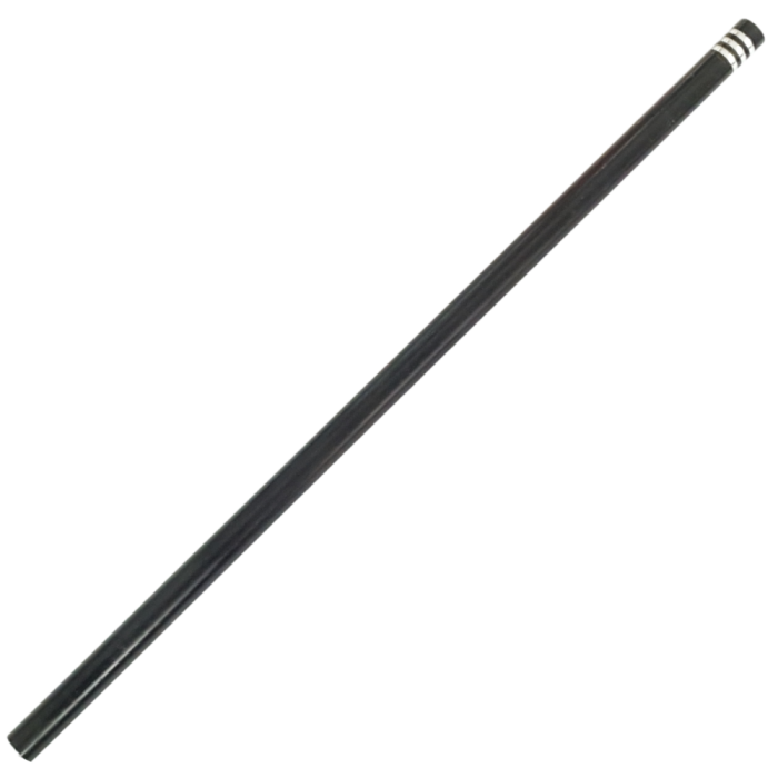 275m Aluminium Barrel with 9.5mm Outer Diameter 7.0mm Inner Diameter - Black