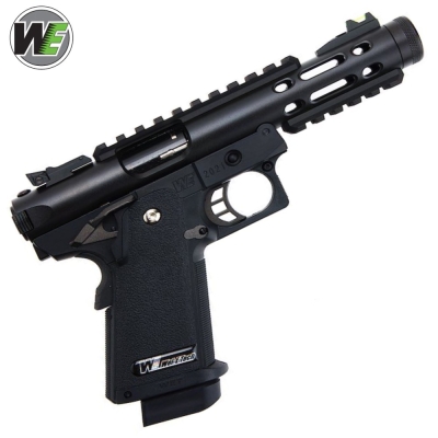 We-Tech Galaxy Hi-Capa 5.1 Type A GBB Gel Blaster Pistol – Black Upper R Frame