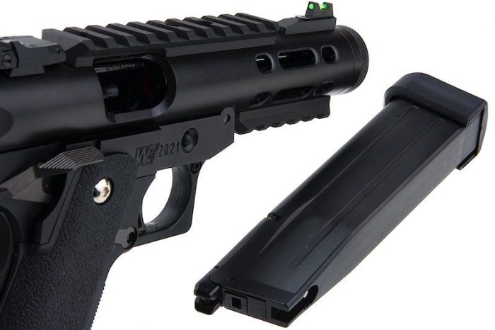 We-Tech Galaxy Hi-Capa 5.1 Type A GBB Gel Blaster Pistol - Black Slide R Frame