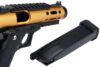 We-Tech Galaxy Hi-Capa 5.1 Type A GBB Gel Blaster Pistol - Gold Slide R Frame