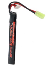 X-Force Black Label 11.1 v Mini Tamiya Battery