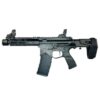 Predator M4 CQB Full Metal GBBR Gel Blaster PDW MC6592M - Black by Golden Eagle