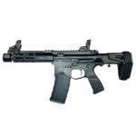 Predator M4 CQB Full Metal GBBR Gel Blaster PDW MC6592M - Black by Golden Eagle