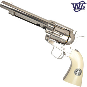 Umarex Silver Colt SAA Peacemaker .45 Revolver GEL BLASTER - by Wingun Thumbnail