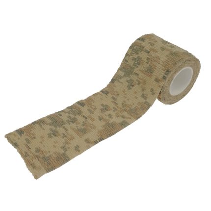 Camo Tape Desert Digital - 50mm x 2.25m adhesive fabric tape